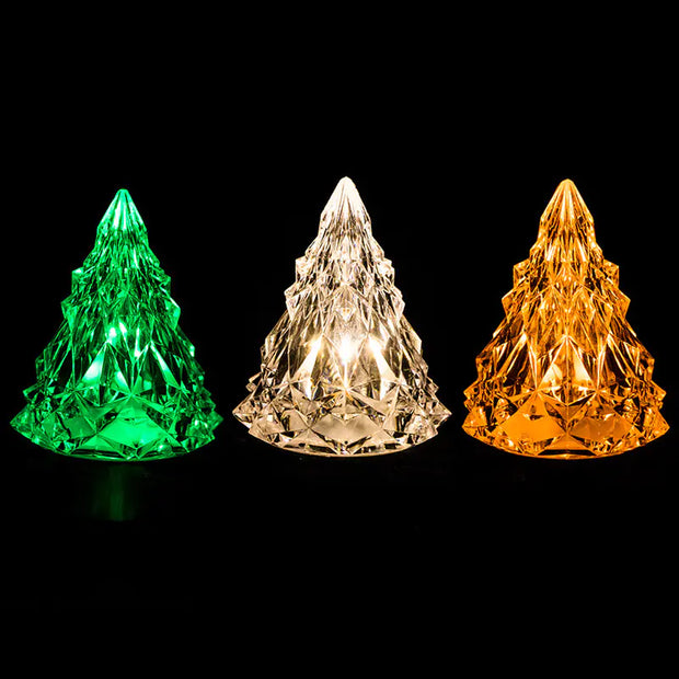 LED Crystal Candle Light for Christmas Decoration
