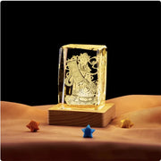 Buddha Crystal Cube Ornament